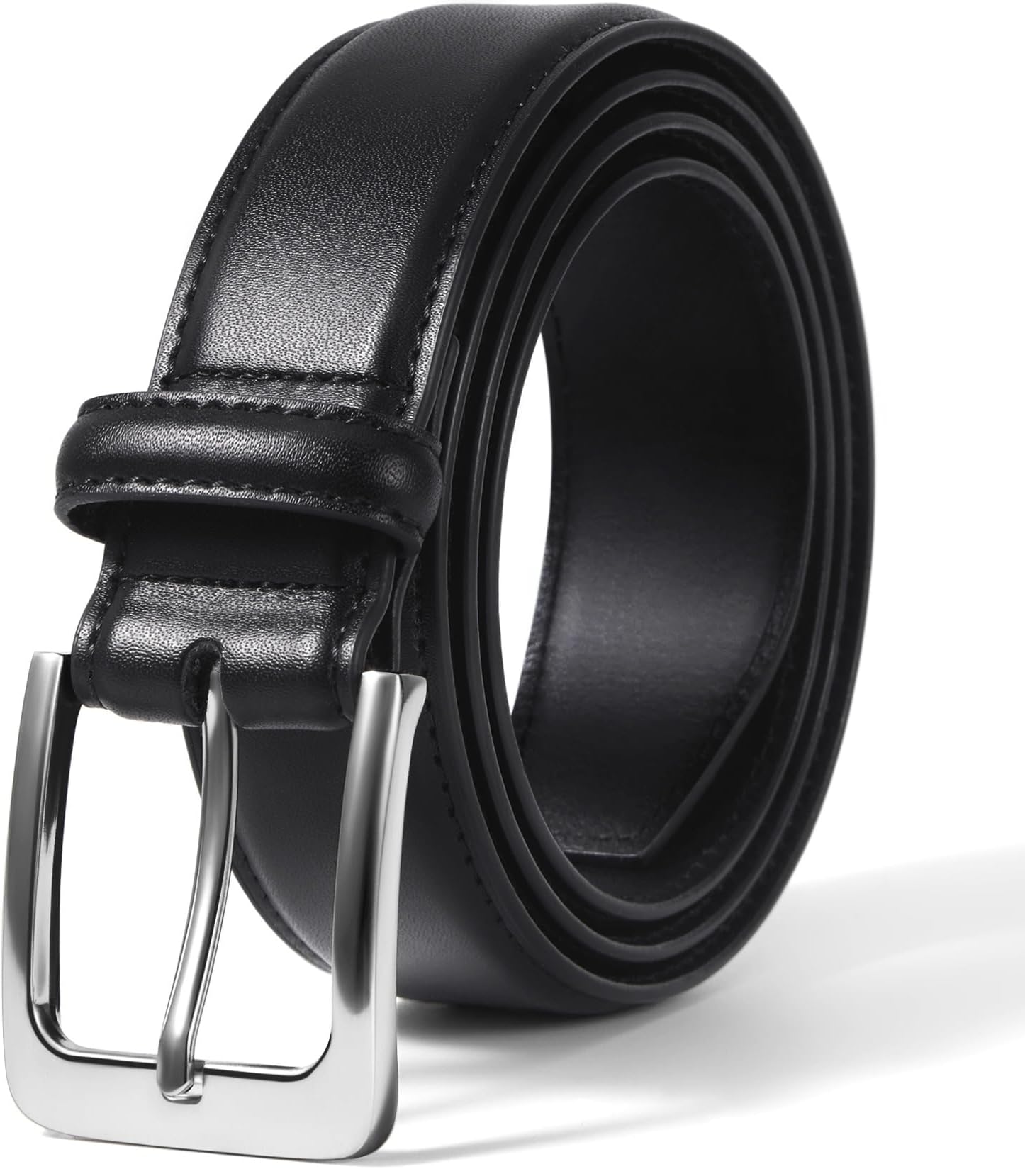Men's Genuine Leather Dress Belts, Handmade Classic Every Day Leather Jeans Belt for Men Work Business Casual