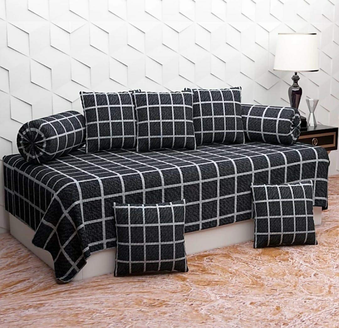 Diwan Set of 8 Pieces Combo with Cushions for Living Room 5 Pieces and boosters 2 Pieces (8 Pieces Set) (DESIGN-11)-image-49