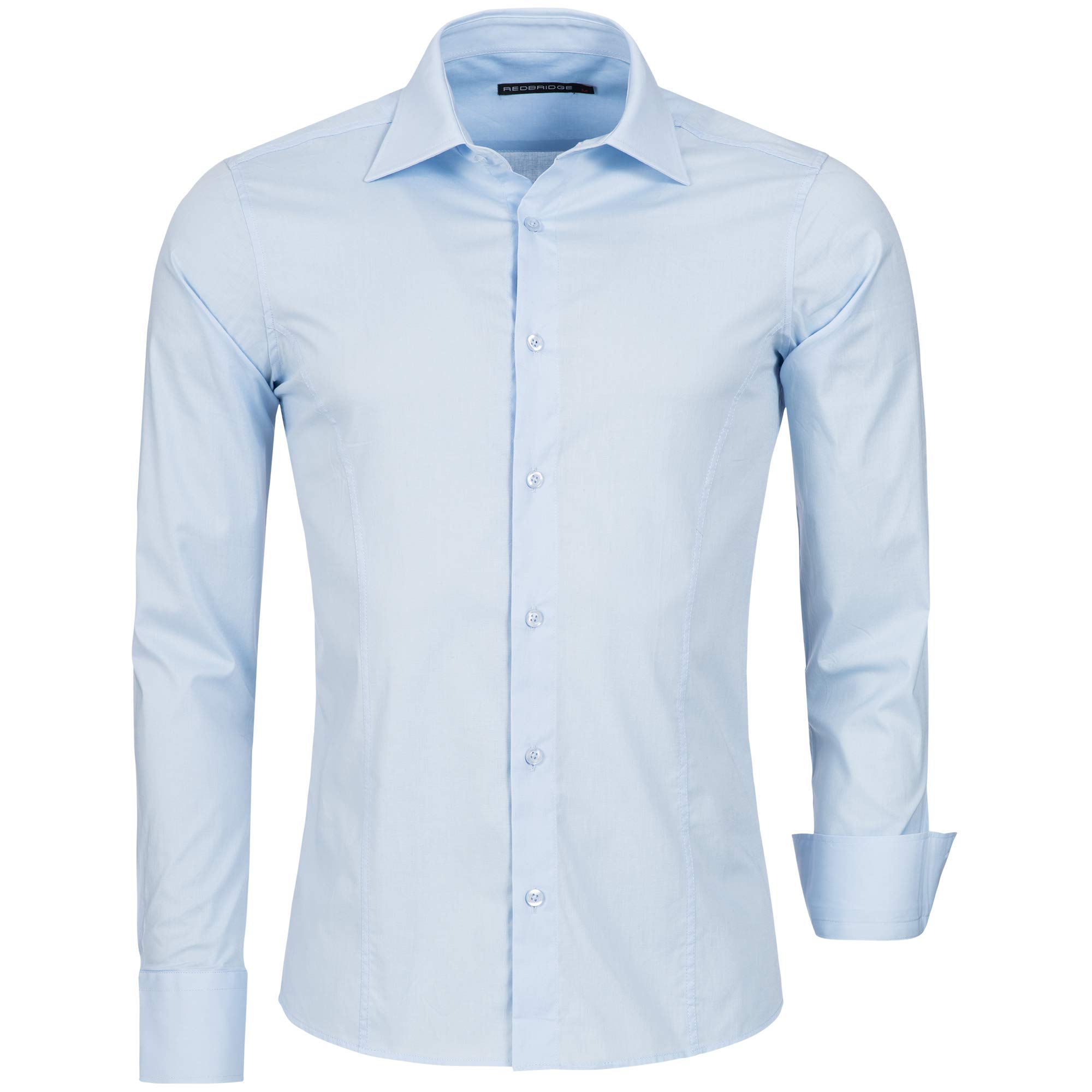 RED BRIDGE Camisa Informal Ajustada para Hombre, Slim fit