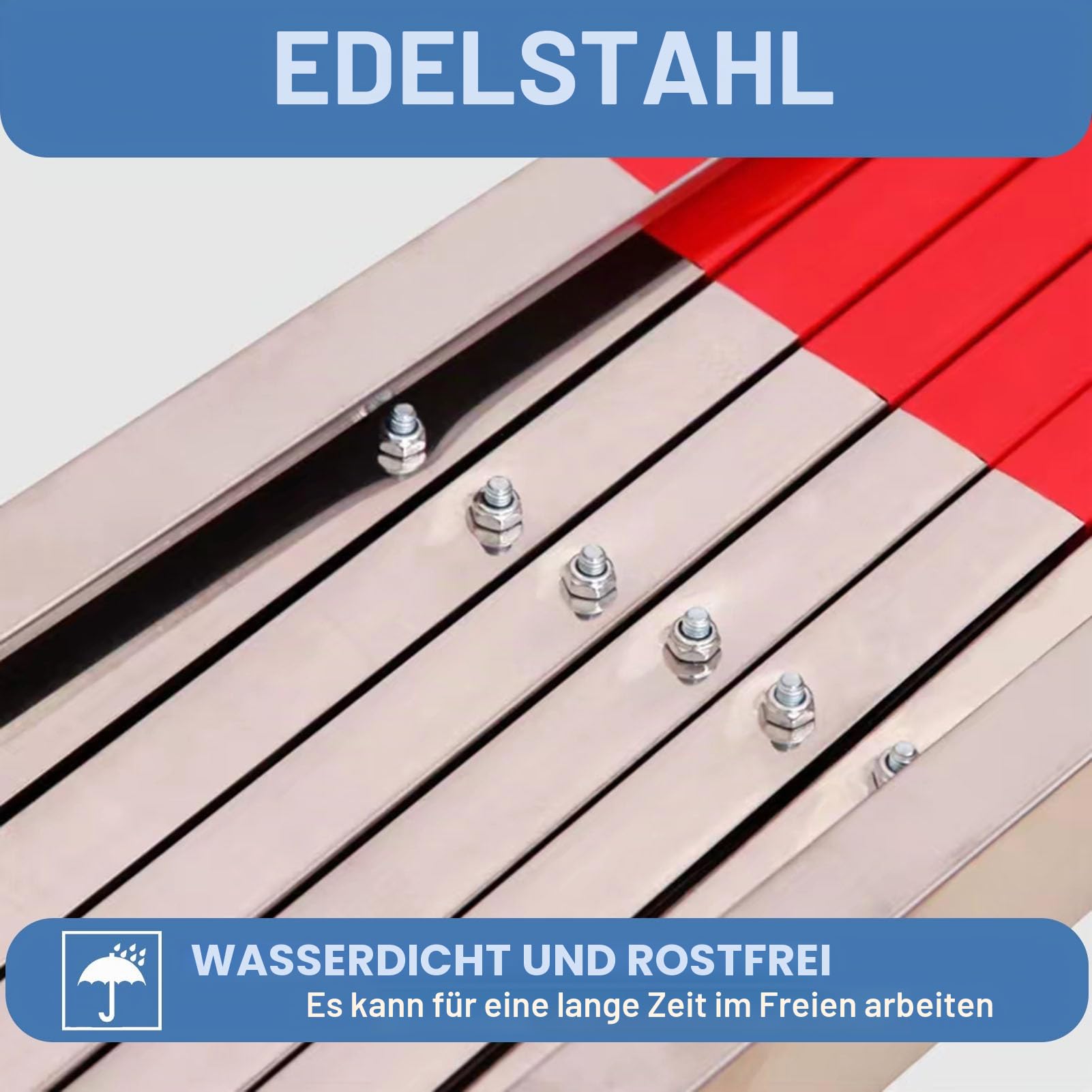 Absperrgitter baustelle, Scherensperre Rostfreie Stähle, Warnwirkung Schrankenzaun Outdoor Sperrgatter 1.2x2.5m, Absperrschere Ausziehbar Mit Abschließbare Riemenscheiben privaten gewerblichen (Rot)