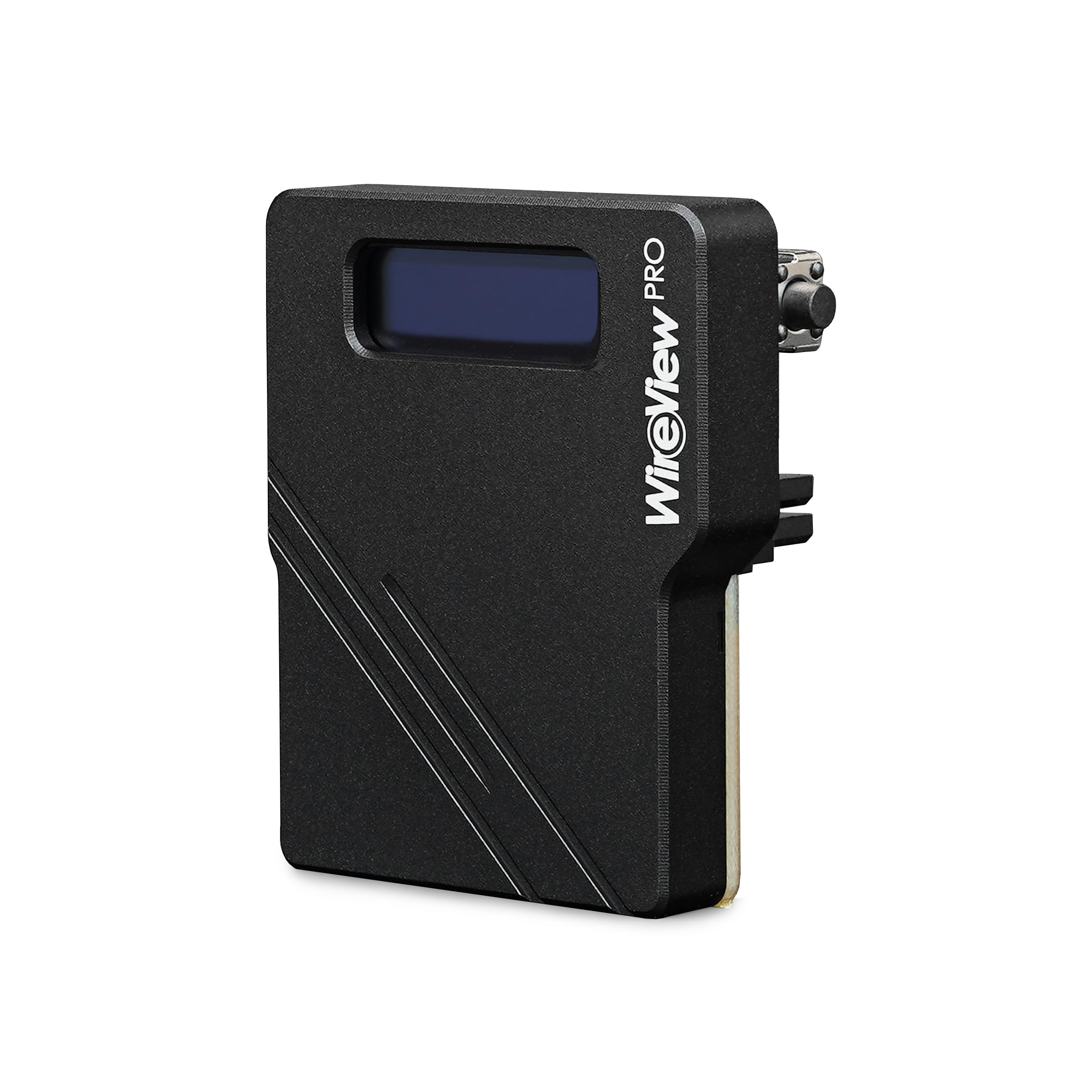 Thermal Grizzly WireView Pro GPU 90° - 1x12VHPWR 90° Reversed - Advanced Power Meter for Graphics Cards - OLED Display - Temperature Sensors -