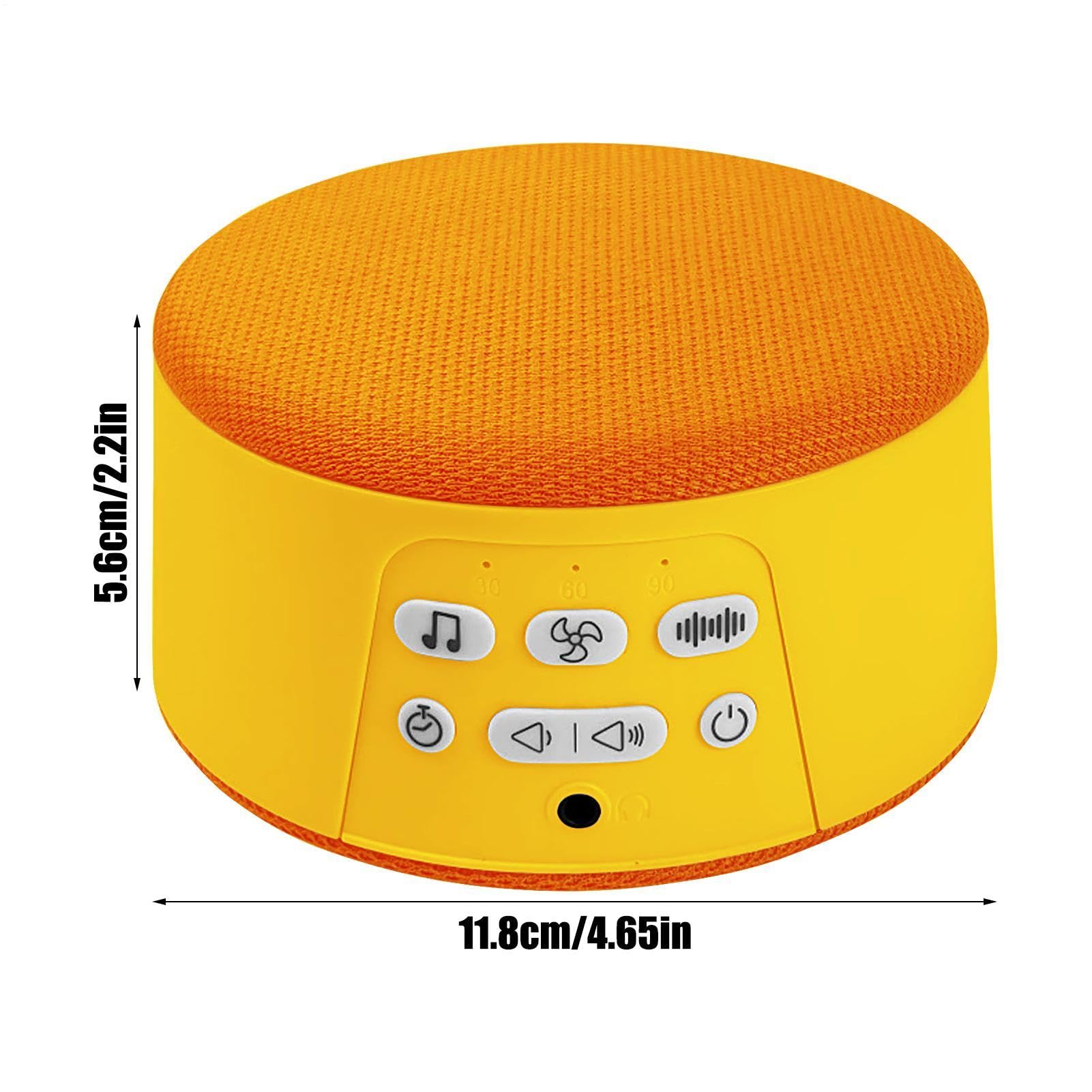 Macchina Del Suono Ricaricabile Rilassante Intelligente Senza | Macchina Del Suono Portatile Adulti Sonno per Relax Lavoro Casa Viaggio