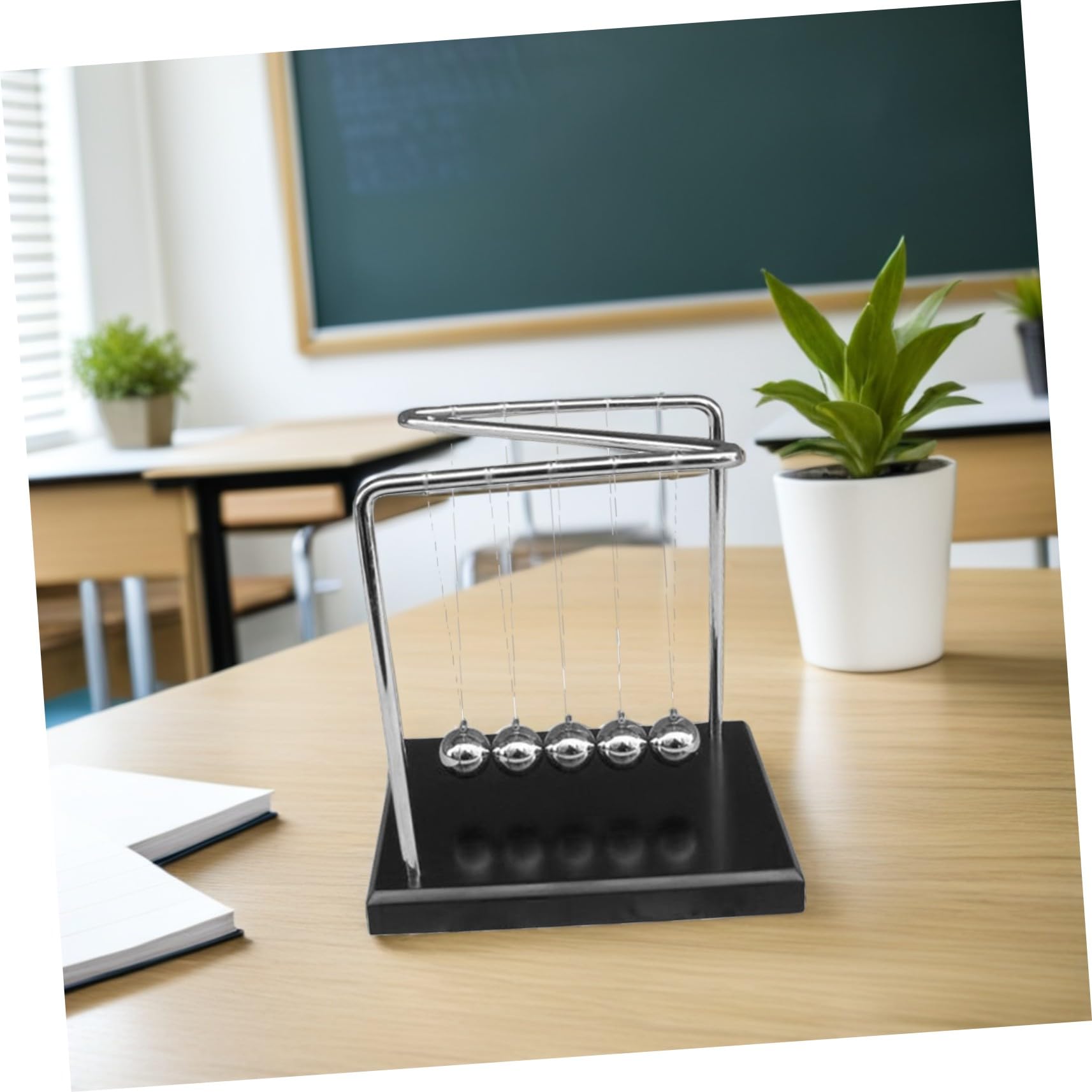 HANABASS kit d'expérience Physique décoration de Bureau Pendule Newton
