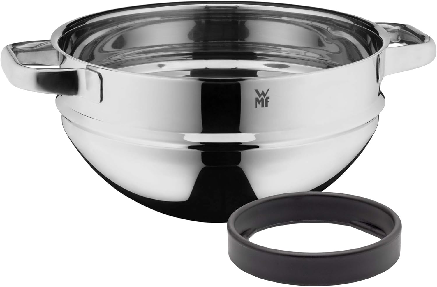 WMF Mixing Bowl/Water Bath 20 cm, Material: Cromargan rustproof 18/10 Stainless Steel, Dishwasher, Oven-Safe, Easy-Care, Neutral in Taste and Acid-Resistant