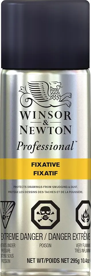 Winsor & Newton Spray fixador profissional, 400 ml