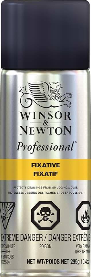 Winsor & Newton Spray fixador profissional, 400 ml