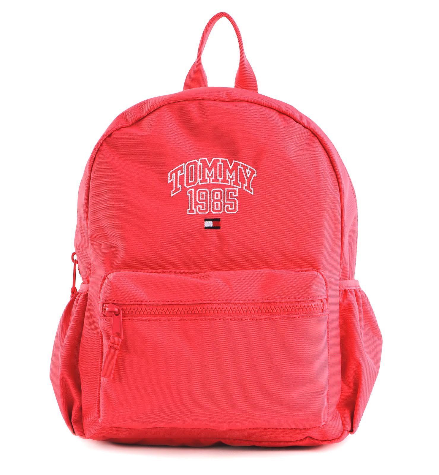 Tommy Hilfiger Tommy Varsity backpack rose laser au design solide - 6