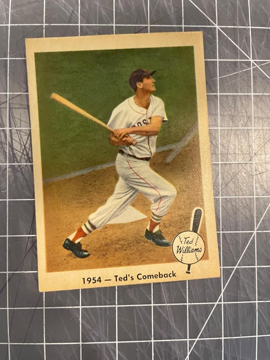 1959 Fleer Ted Williams #52 Ted's Comeback Baseball Card Ex/mt - Sports Memorabilia
