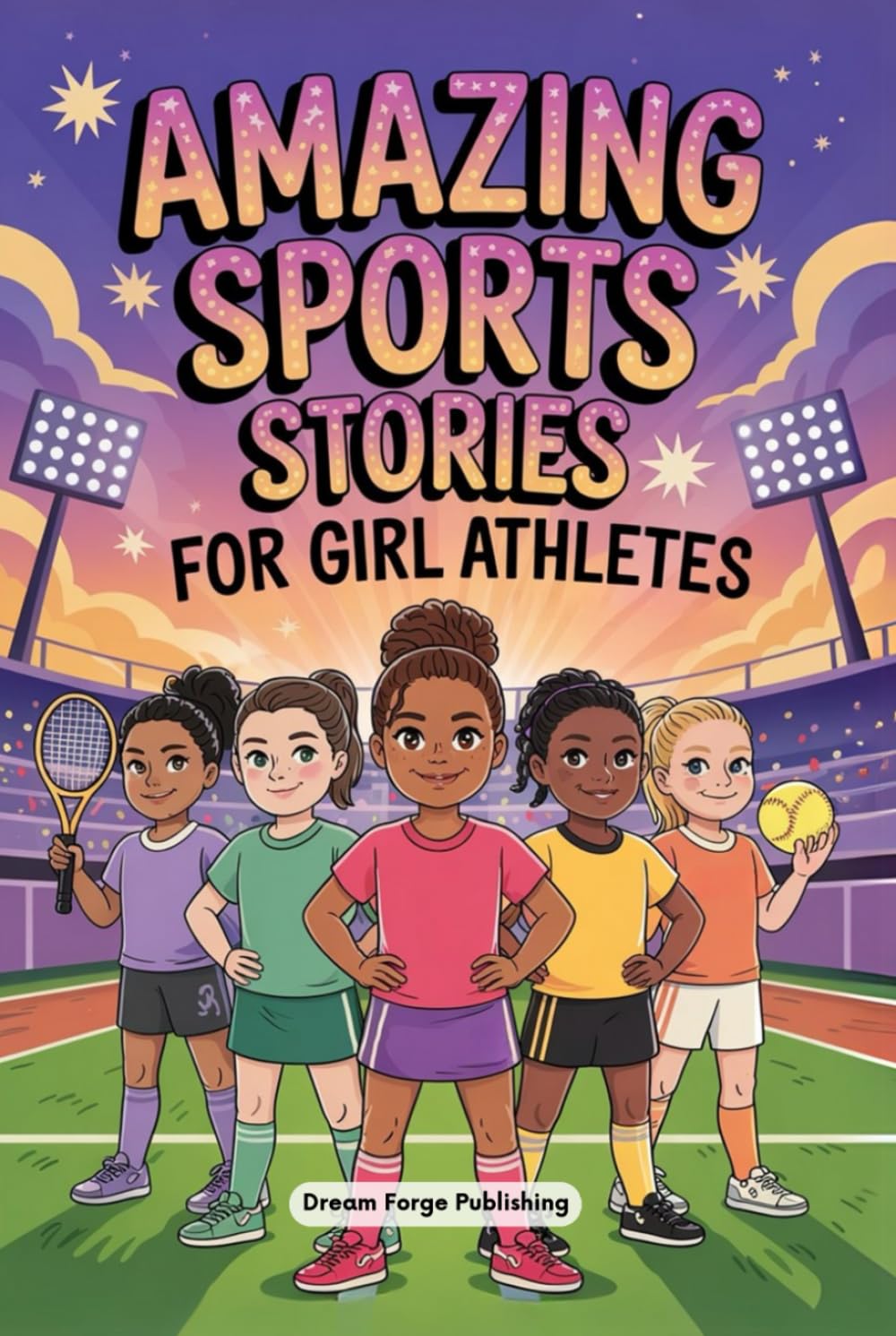 Amazing Sports Stories for Girl Athletes: 20 Inspiring Tales to Build Courage, Boost Confidence, and Instill Teamwork to Thrive On and Off the Field