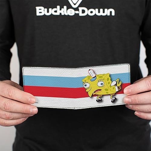 Miniatura 4 de Buckle-Down Billetera plegable Bob Esponja para hombre