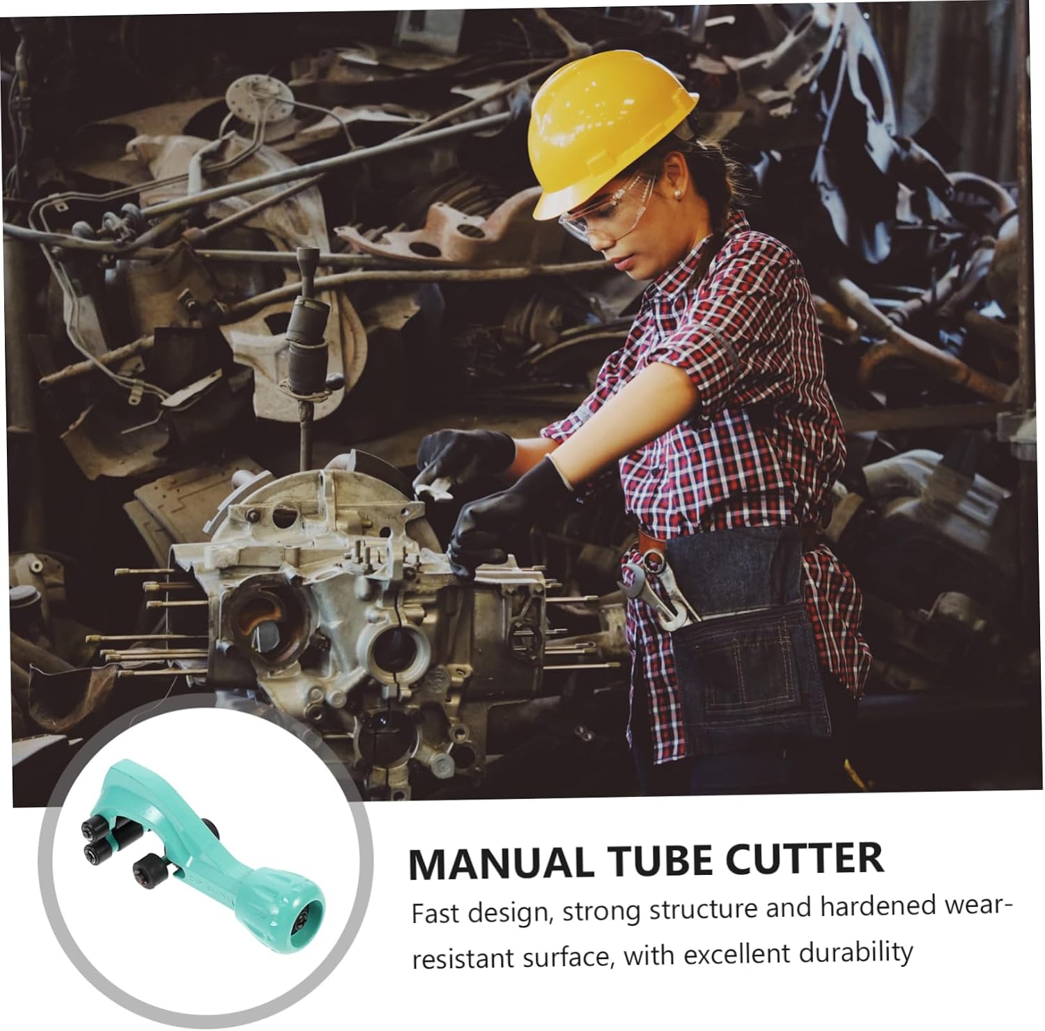 Uonlytech Pipe inside Cutter Gas Pipe Cutter Aluminum Stainless Steel Tube Cutting Tool Manual Hand Tools