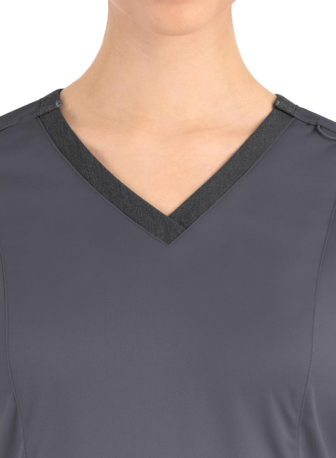 Maevn Matrix Women’s Contrast Double V-Neck Top