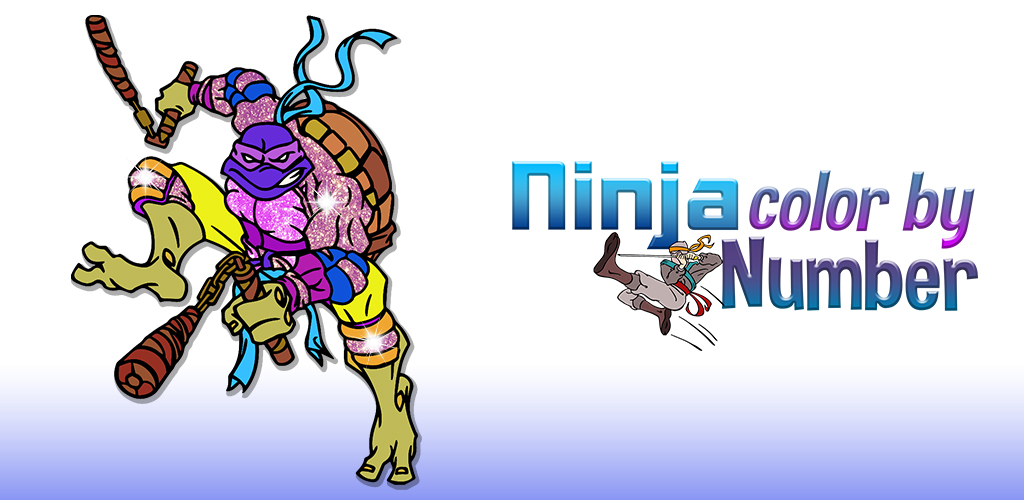 Ninja Turtle Coloring Pages By Numbers
