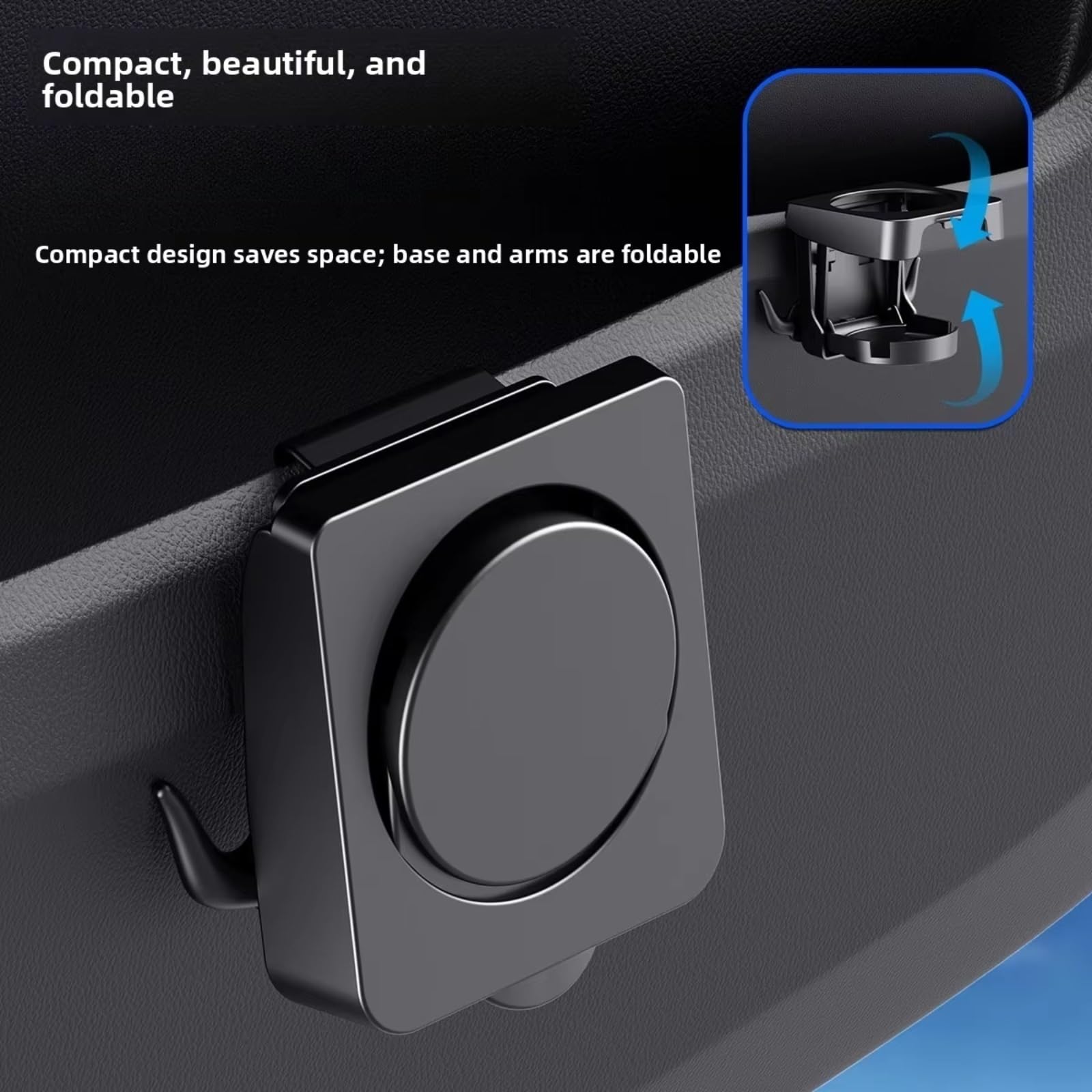 Portabottiglie Auto Staffa Tazza Automatica Pieghevole 1/2 Pz