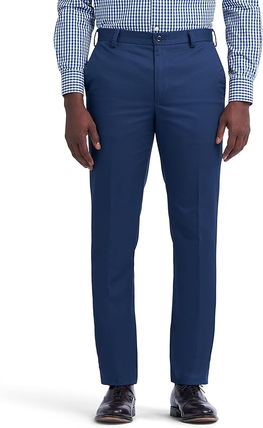 IZOD Men's American Chino Flat Front Straight Fit Pant