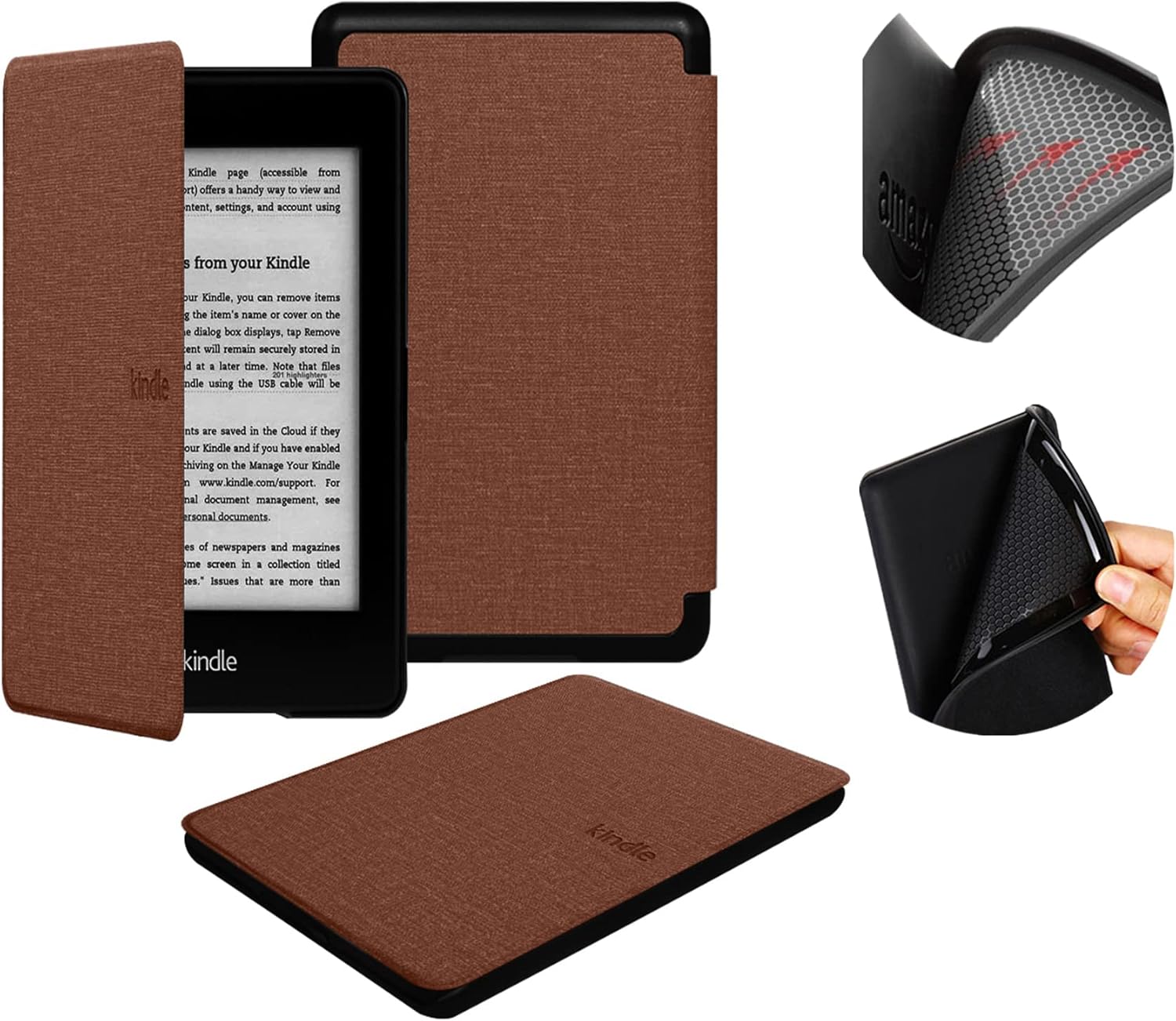 for 6.8" Kindle Paperwhite (11th Generation, 2021 Release) Lightweight TPU Fabric