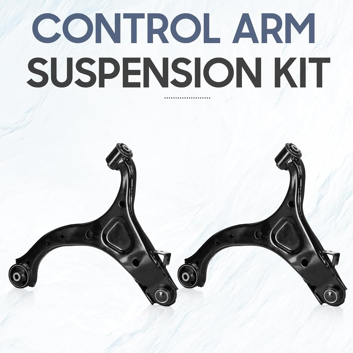 Front Lower Right Left Control Arm and Ball Joint Assembly Fit for Hyundai Santa Fe 2010-2012 10 11 12 Kia Sorento 2011-2013 11 12 13 MS90153 MS90152-2pc Set