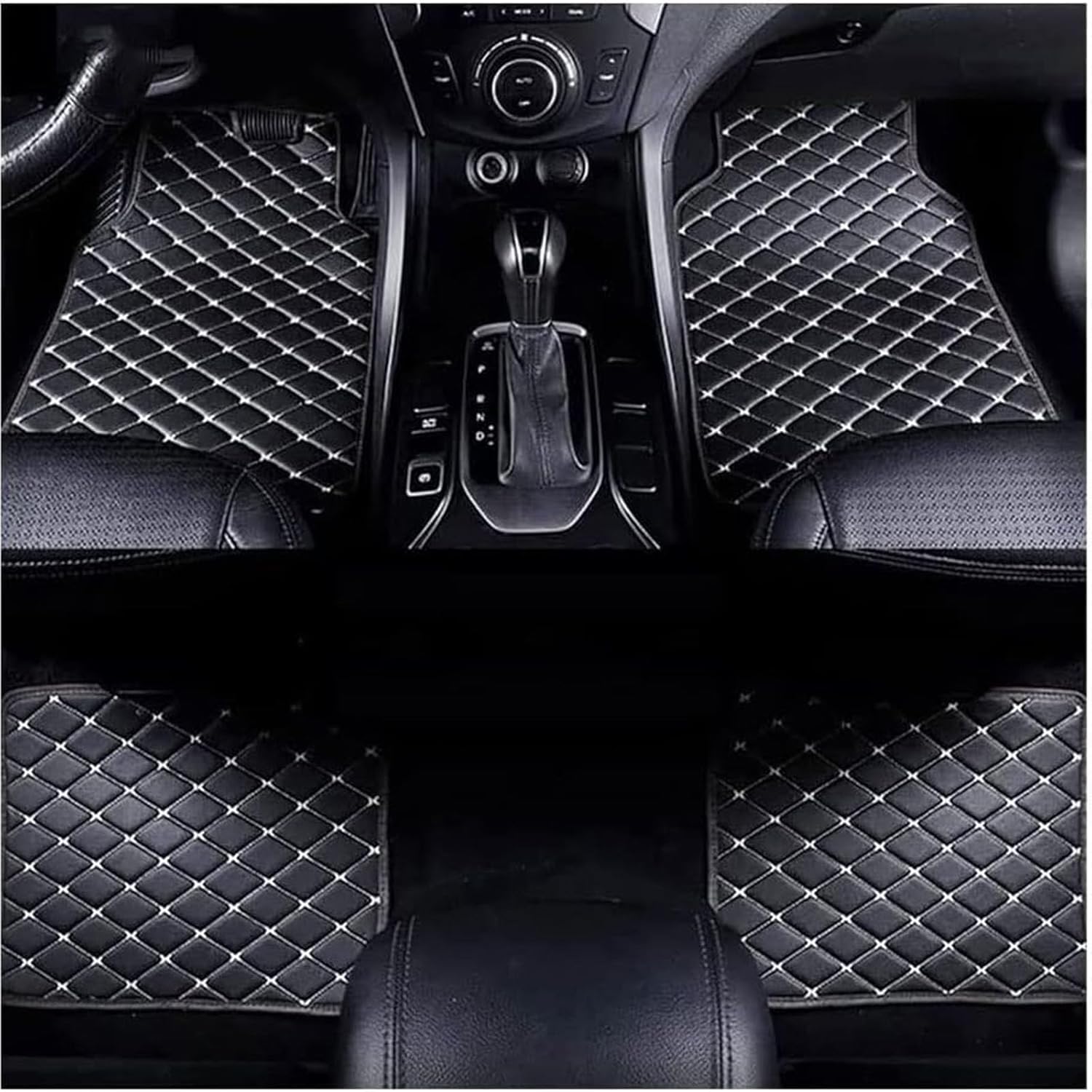 Tappetini Auto Compatible per DS 7 DS7 Crossback 2018-2026 | Tappeti Auto Antiscivolo Tappeto Auto Accessori Auto Interno