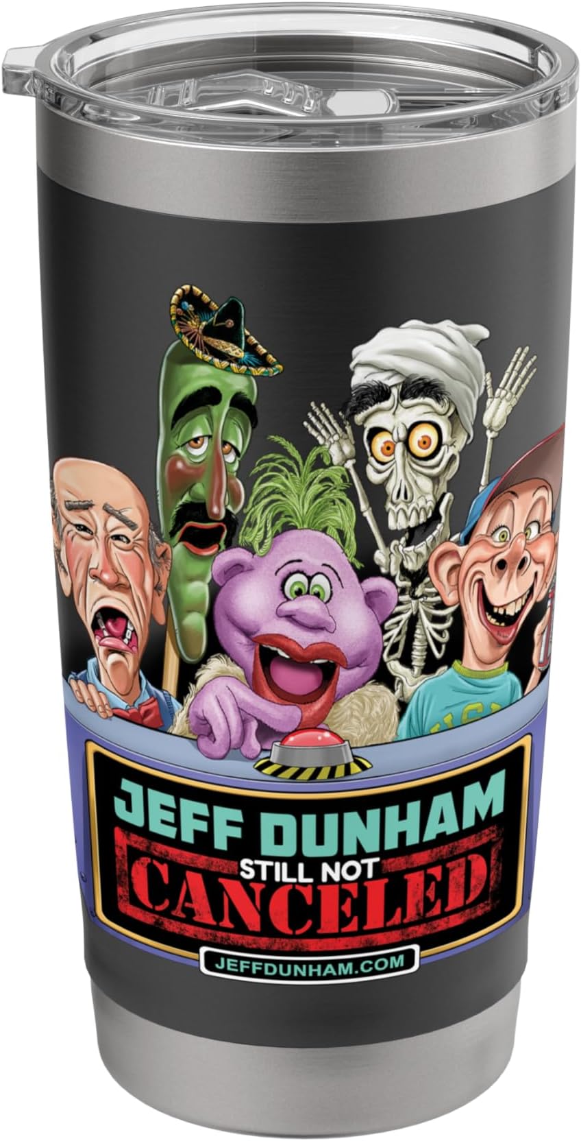 Jeff DunhamStill Not Canceled Group Photo Stainless Steel Insulated Tumbler