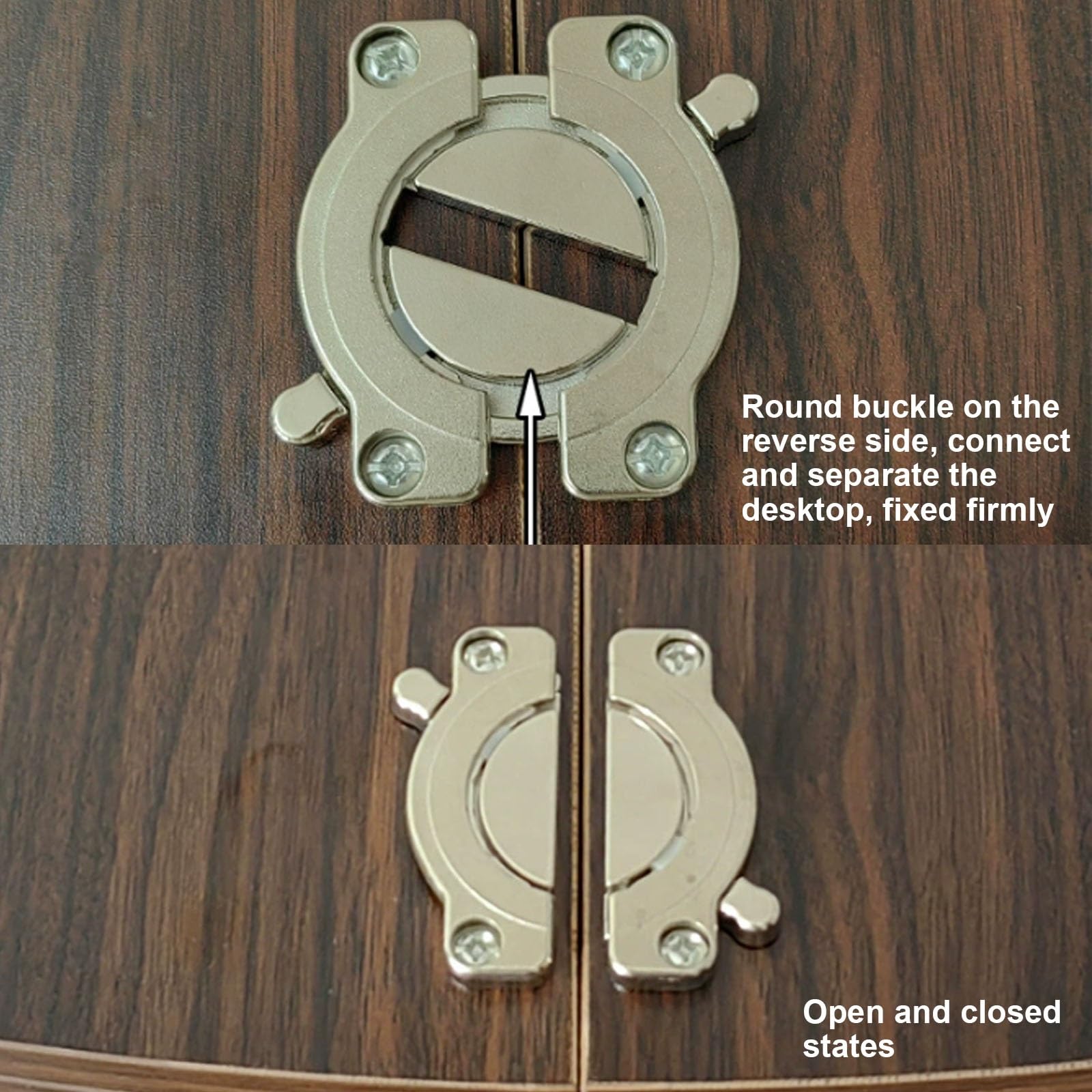 Rallonge Pour Table Ronde Extensible En Chêne Blanc 120 Cm PALERME (40 Cm) | Allonges Pour