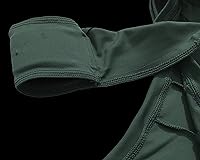 Vista 6 de Majestic Ally Protector y protección de hombro de caballo de elastano elástico en 4 direcciones (L, verde cazador)