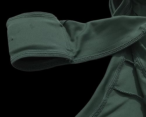 Miniatura 6 de Majestic Ally Protector y protección de hombro de caballo de elastano elástico en 4 direcciones (L, verde cazador)