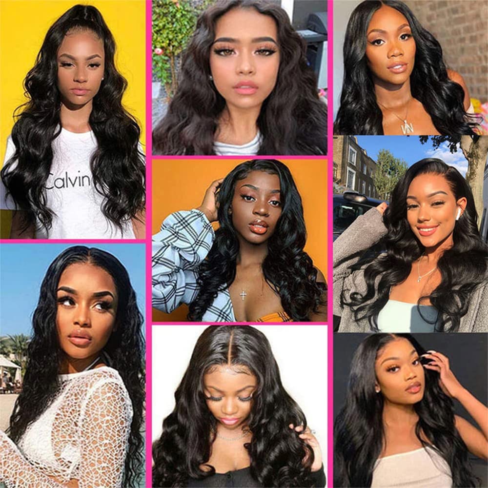 4 Bundles BODY WAVE Human Hair Extensions Brazilian Remy Virgin Weave Weft 400G - View #6