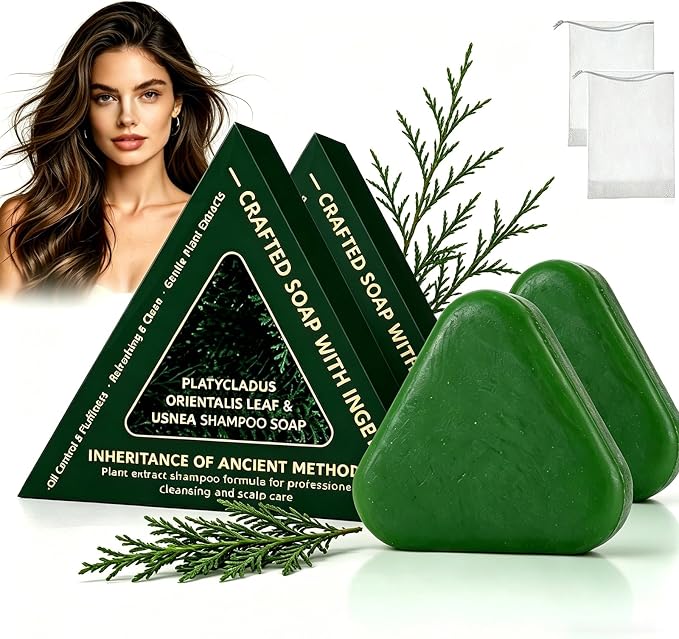 Nature Triangle Shampoo Bar