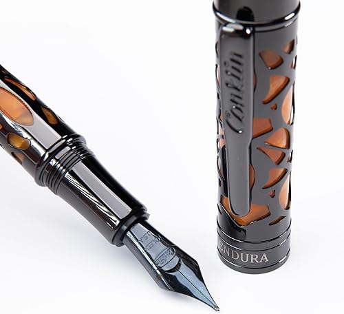 Miniatura 5 de Conklin Endura Deco Crest Pluma Estilográfica Naranja - S