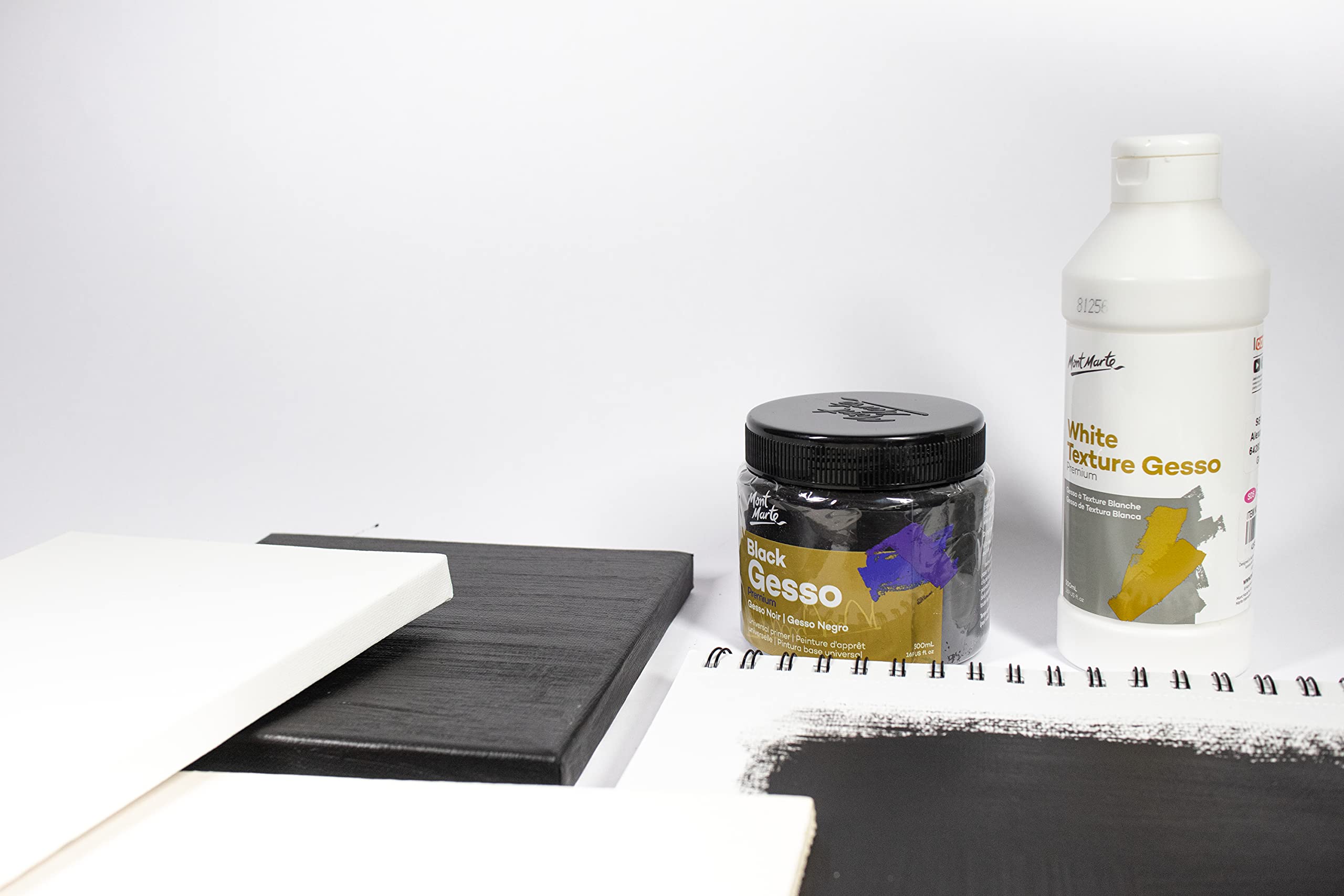 Mont Marte Black Gesso - 500ml (Black) 4