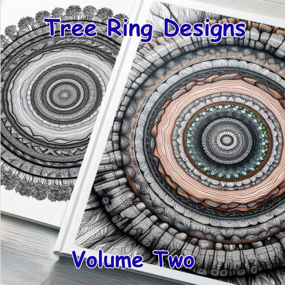 Tree Ring Mandala: Volume 2