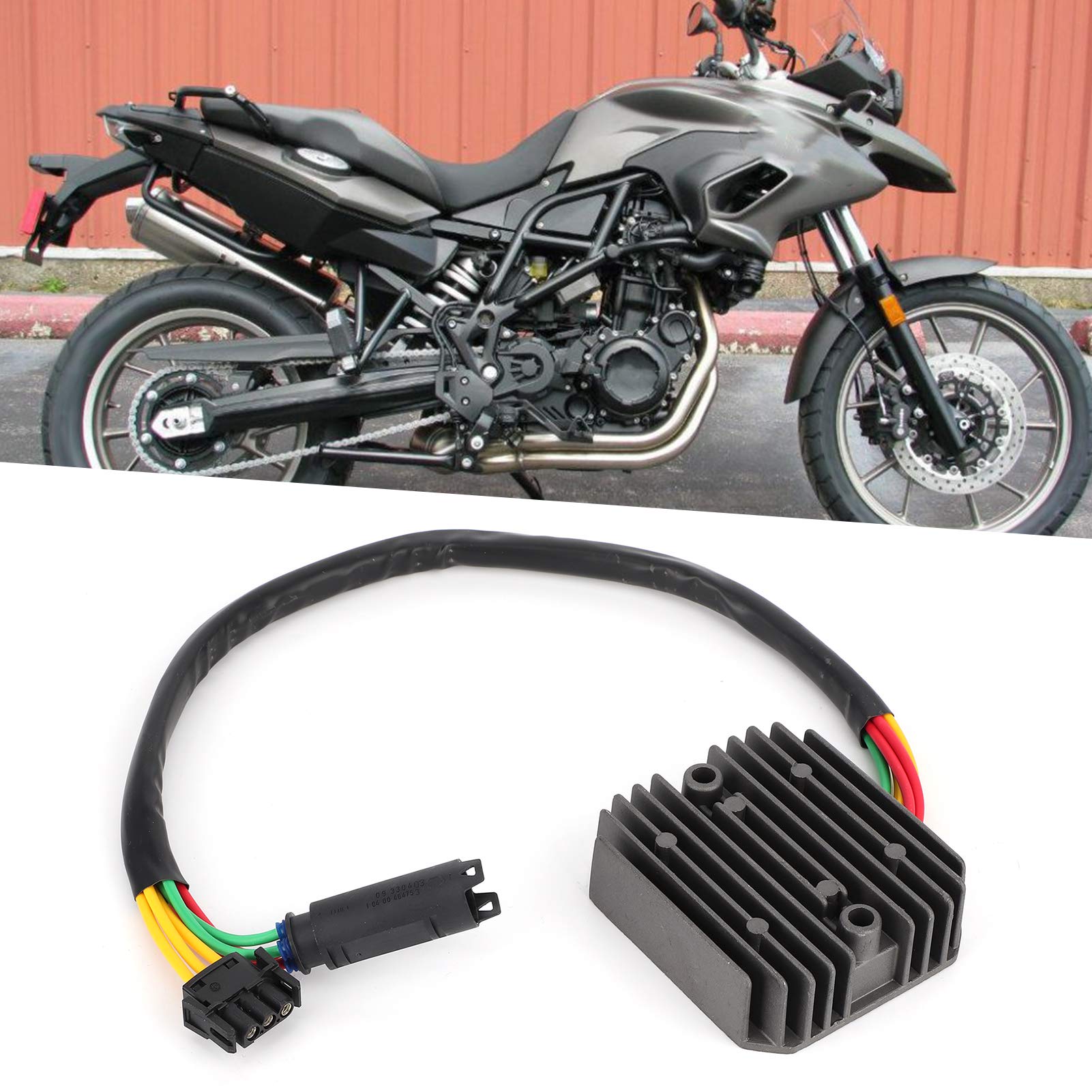 Rectificador de motocicleta, rectificador de regulador de voltaje de motocicleta, accesorio de motocicleta apto para F650CS/F650GS D-akar/F800ST/F800GS
