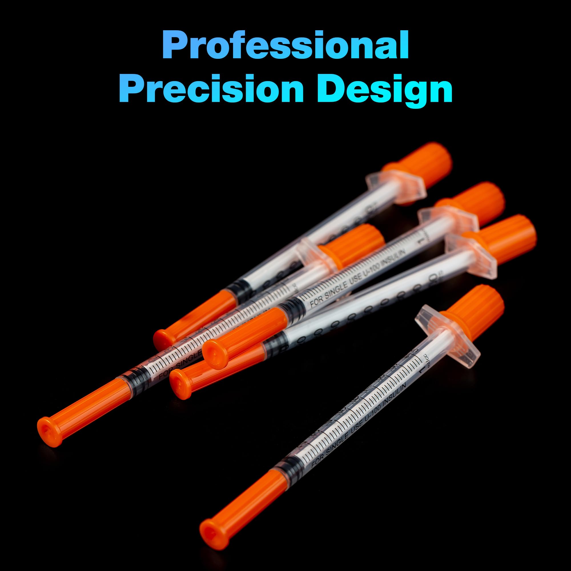 1ml/cc 31G Syringe 5/16" (8mm) Needle, Disposable Individual Package — Amazon image 6