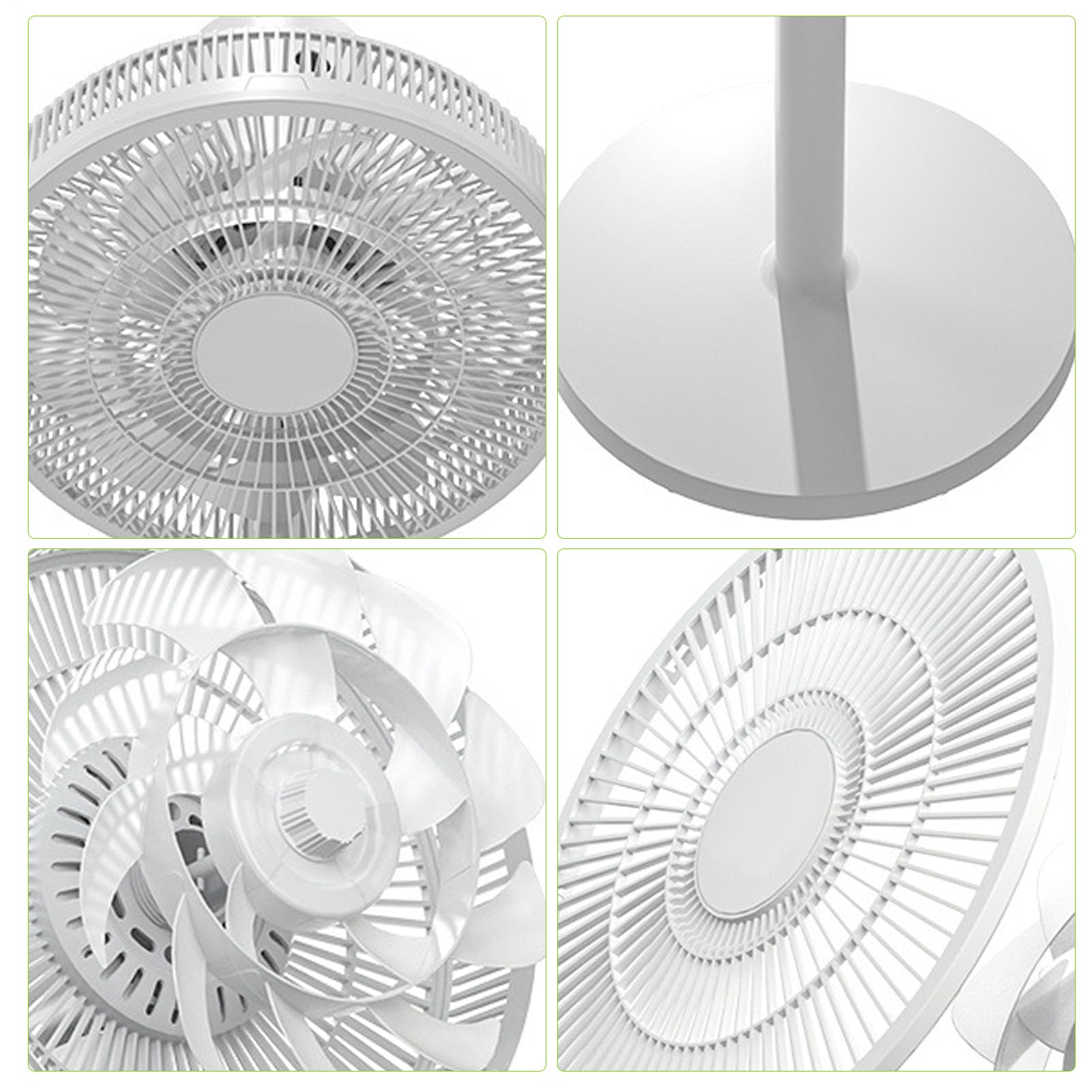 Générique Ventilateurs de Sol pour Maison,Ventilateur Sur Pied - Climatiseur d'Air Frais Oscillant pour Cuisine Maison Bureau Chambre Étudiant Intérieur