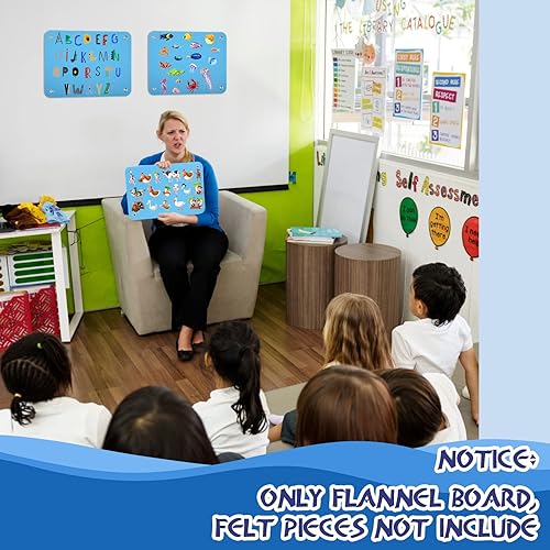 Miniatura 7 de 4 tablas de fieltro para niños pequeños para el aula, cuentos de franela para preescolar en casa, actividades de fieltro para colgar en la pared,