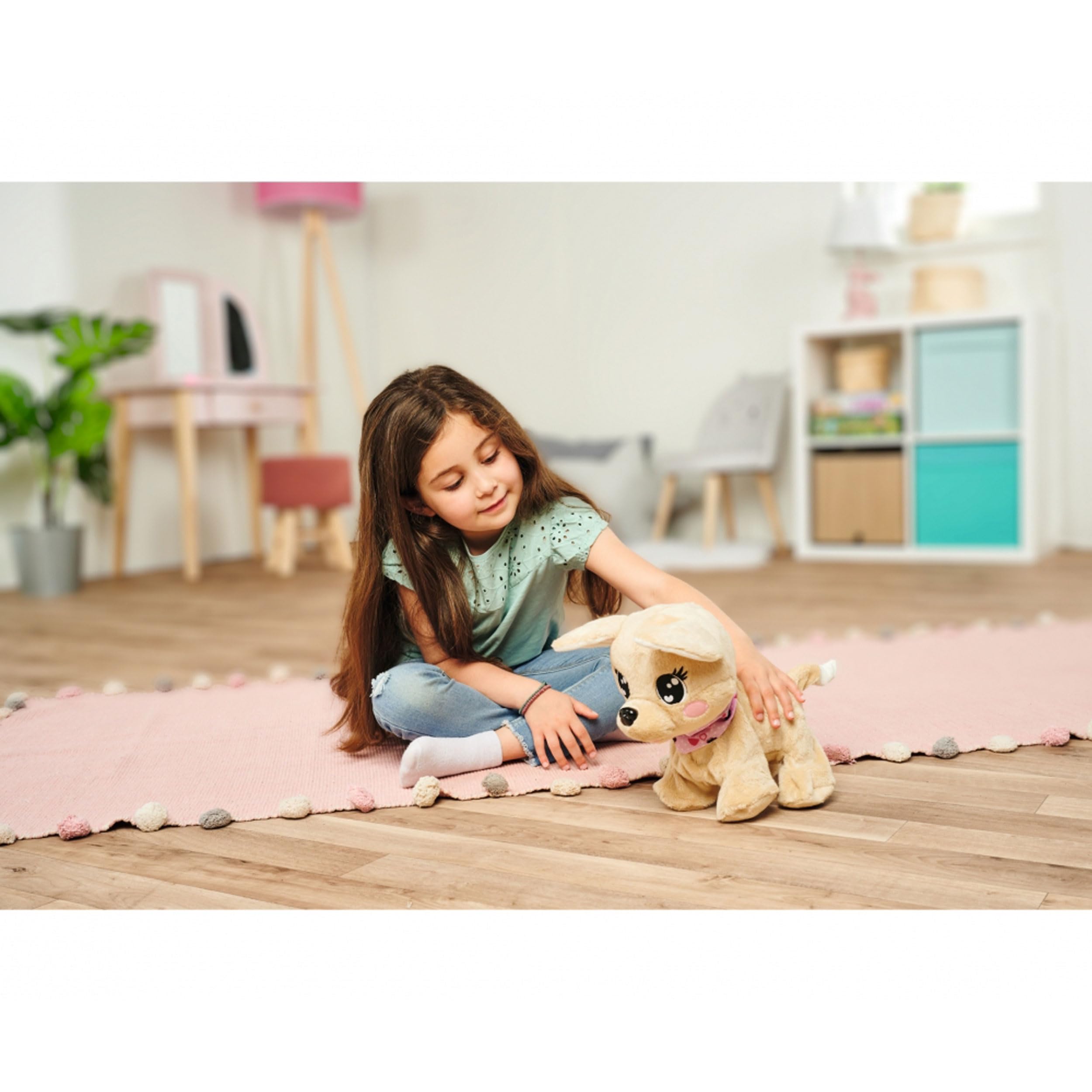 Simba 105893500 - Chichi Love Baby Boo, DEUTSCHE Version, Reagiert Auf 12 Sprachbefehle, Mit Ãœber 60 Verschiedenen Sounds, 30cm, Chihuahua Plüsch Hund, Interaktives Haustier, Ab 3 Jahren