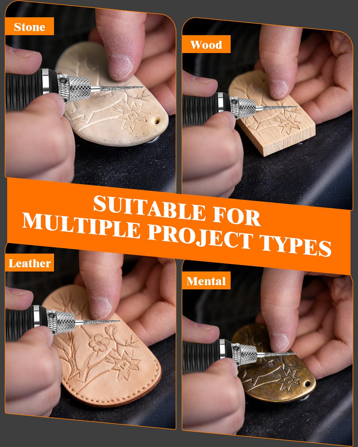 Cordless Engraving Pen - Craft Metal, Wood & More! -7 Cordless Engraving Pen - Craft Metal, Wood & More! -7