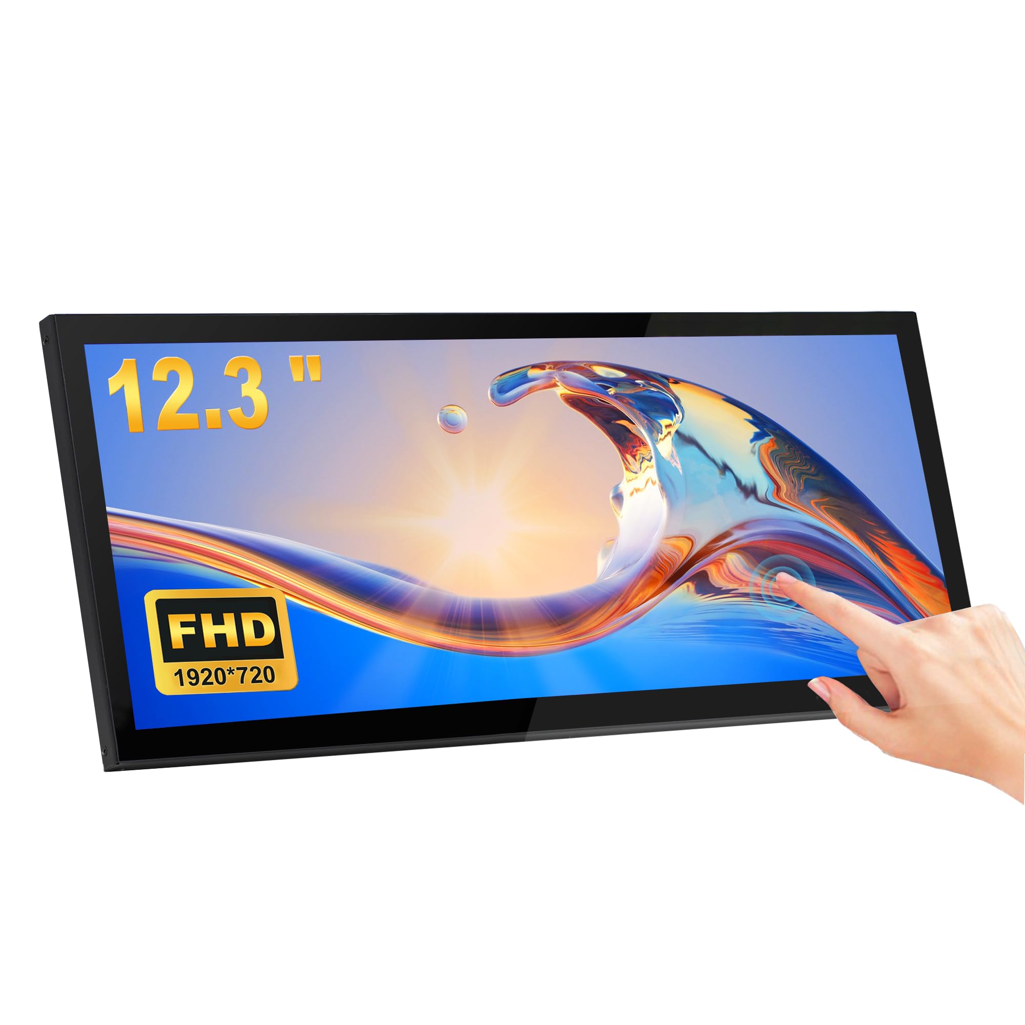 Amazon.com: wisecoco 12.3 Inch Touch Screen Monitor IPS 1920x720
