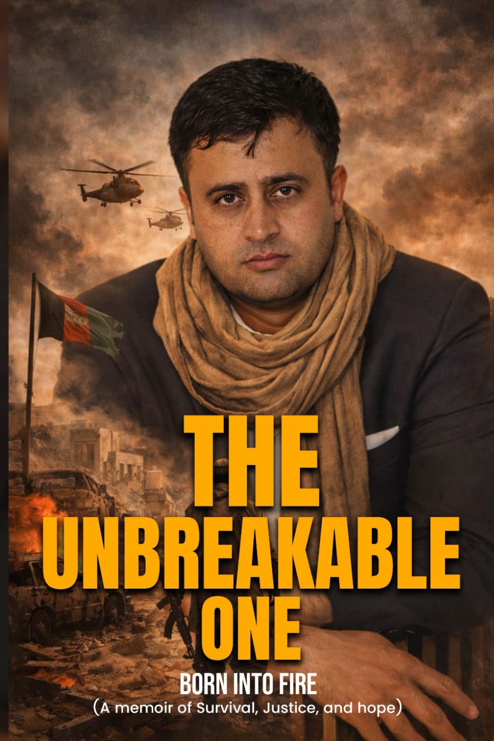 The Unbreakable One: Born into Fire A memoir of Survival, Justice, and Hope