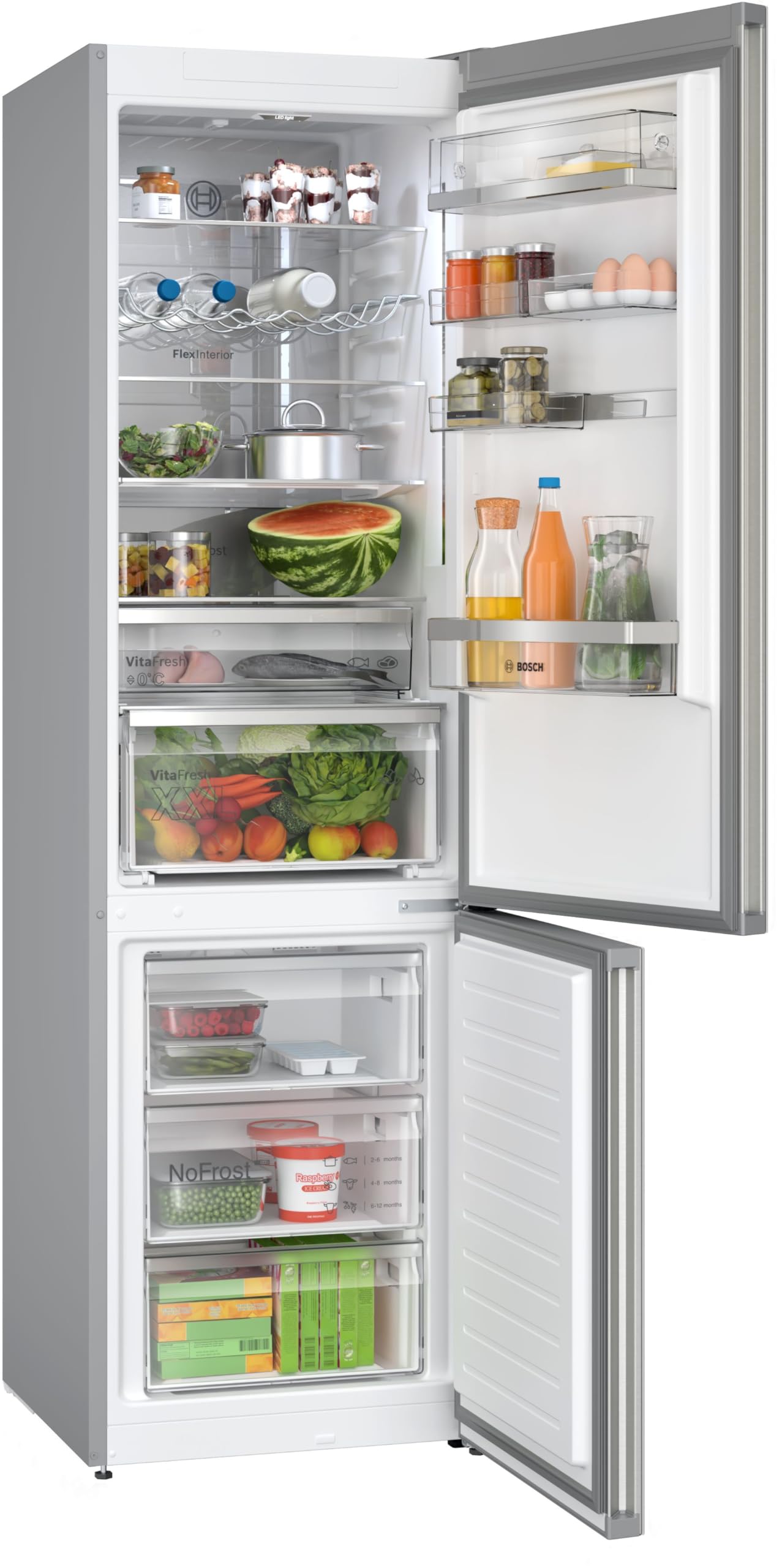 Frigorifero Combi Freestanding Serie 6 KGN394ICF - Dettaglio