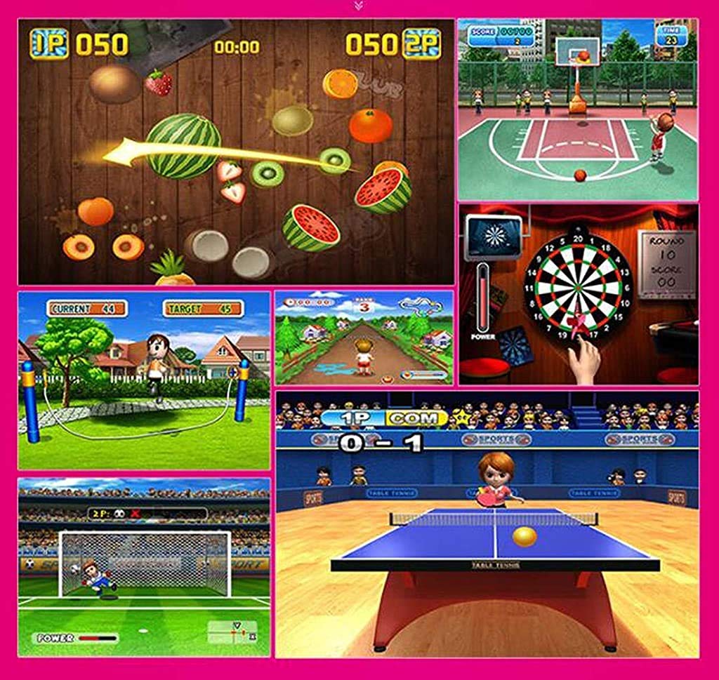 Yjtwt Dance Mat Doppi/Tappetino da Ballo Doppi Wireless,Tappetino da Gioco in Schiuma Insonorizzazione Tappeto Musicale Morbidi Per Adulti/Bambini TV HD Computer Uso Doppio