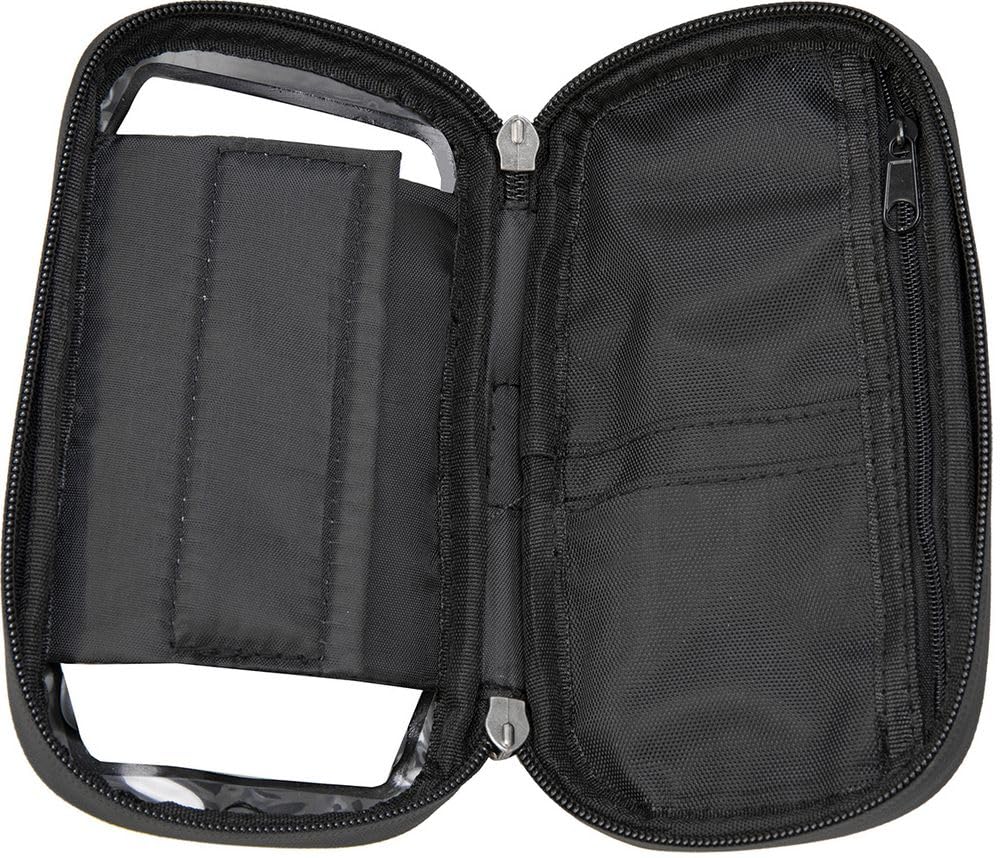 Sparco Custodia Borsa Gialla Porta Cellulare Per Bici In Microfibra Impermeabile Con Touchscreen E Cerniera Doppia