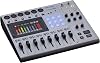 ZOOM PodTrak P8 podcast recorder, 13-track mixing studio, 6 XLR microphone inputs with phantom power, USB audio interface for professional podcast recordings, colour LCD touchscreen