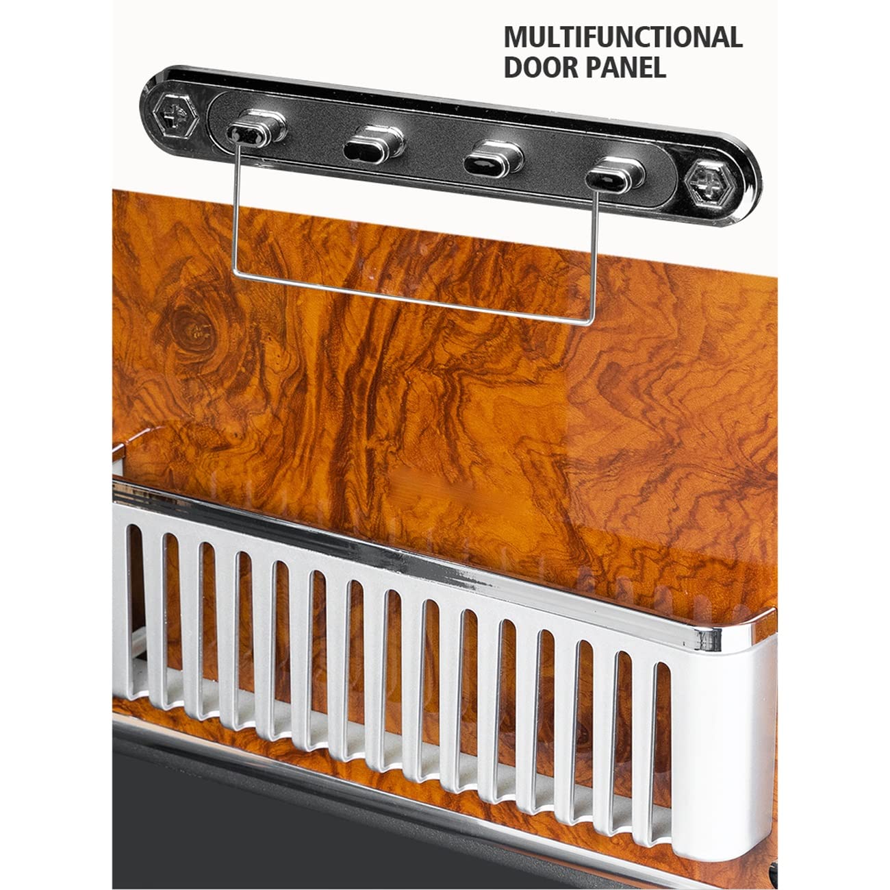 Safe Box Anti-Theft Digital Security Safe Boxes Smart Fingerprint Password Safes Hidden Bedside Table Safe (Kolor: biały) (biały)