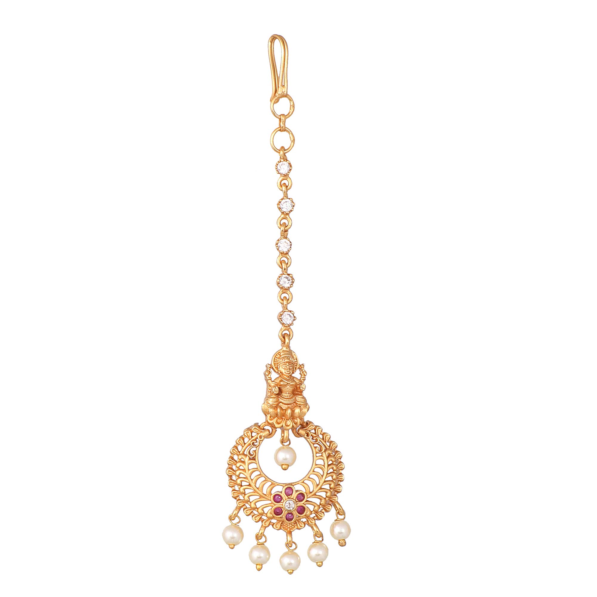 See full amazon price history chart for Tarinika Antique Gold Plated Kirti Maang Tikka with Crescent Moon Design with Pearls - Wedding Mang Tika for Women - Perfect for Ethnic occasion | Traditional temple nethi chutti - 1 year warranty* Tarinika Antique Gold Plated Kirti Maang Tikka with Crescent Moon Design with Pearls - Wedding Mang Tika for Women - Perfect for Ethnic occasion | Traditional temple nethi chutti - 1 year warranty* (B08S7S16WW) Amazon Price History, Amazon Price Tracker