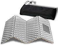 Vista 10 de Almohadilla plegable para acampar - Almohadilla de asiento de espuma para mochileros Verde