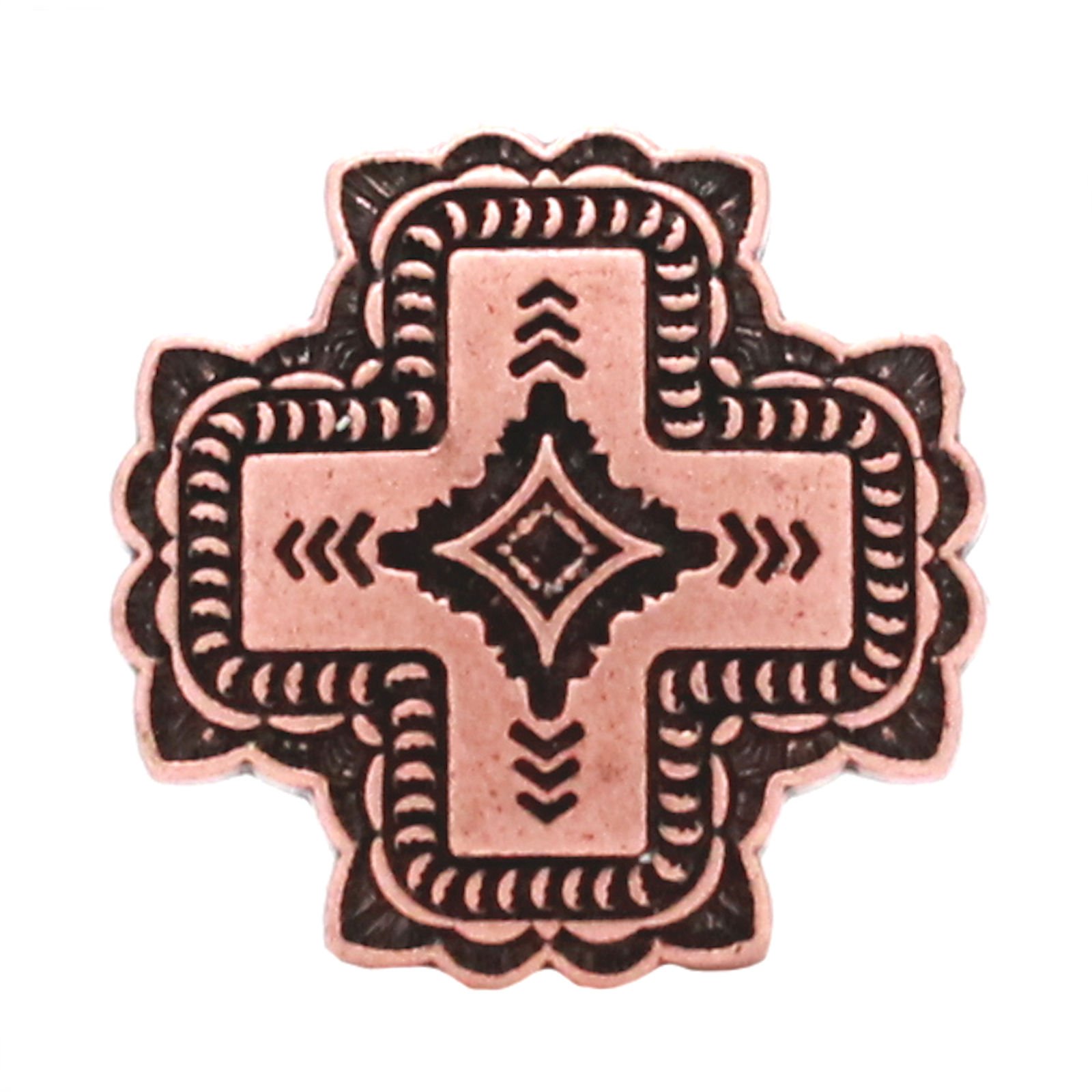 Amazon.com: Santa Fe Cross Concho Antique Copper 1-1/4