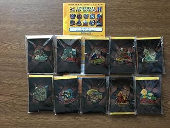 Amazon | ユニバーサルスタジオジャパン USJ 2周年 ピンバッジ 全10種
