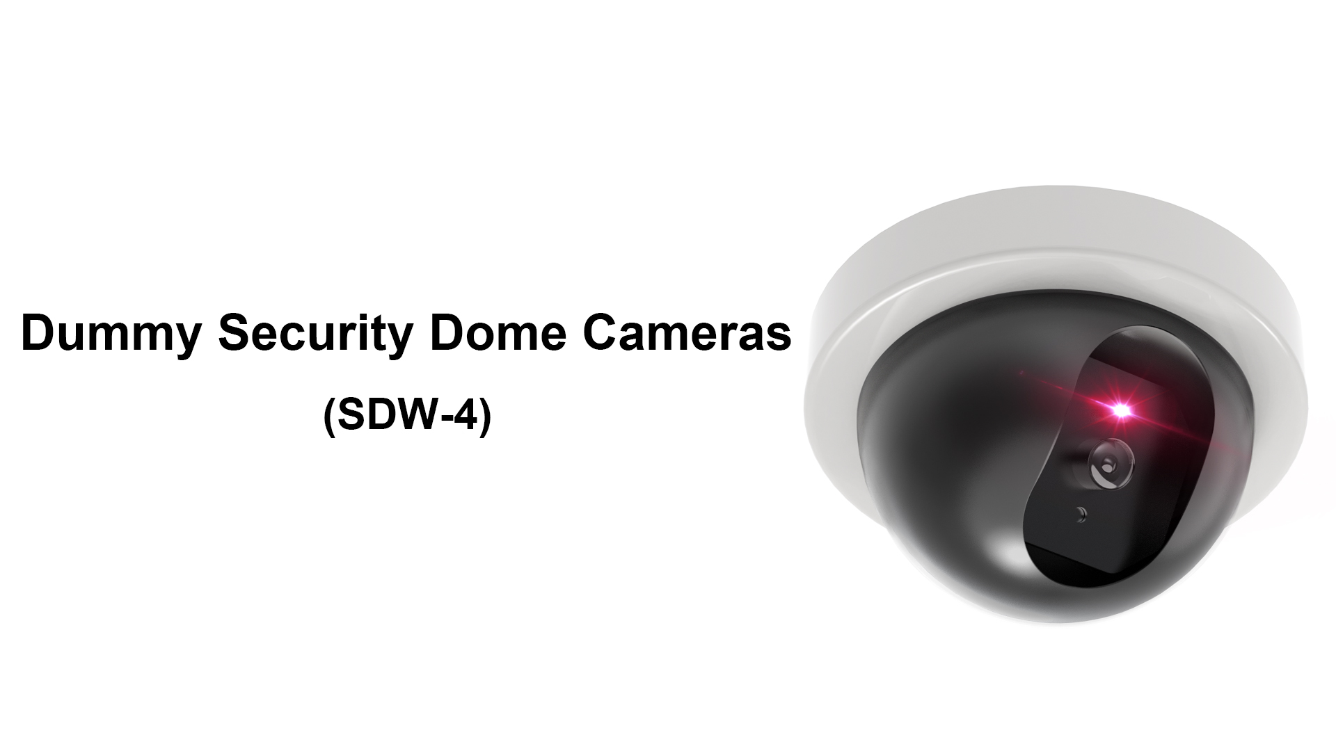 Dummy beveiligingscamera nep camera buiten outdoor LED *zilver
