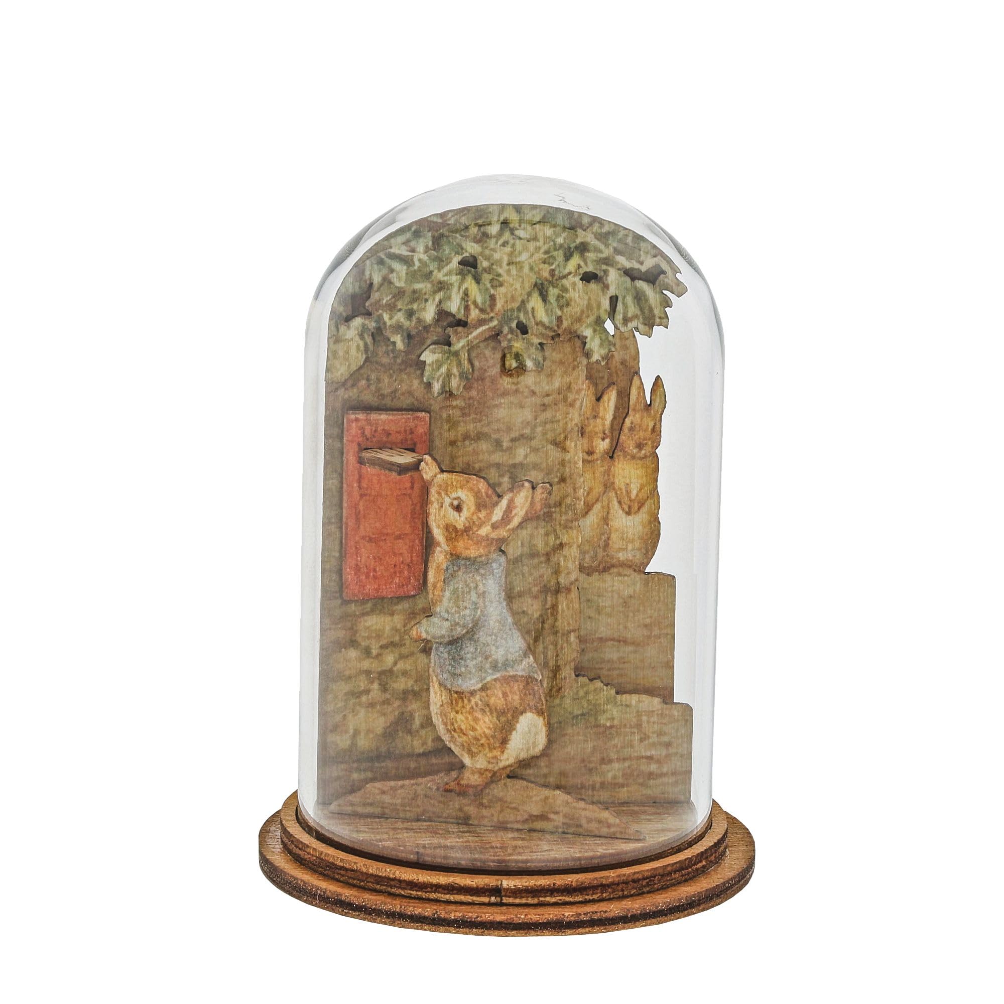 Enesco Multicolour Beatrix Potter Peter Letter Wooden Figurine